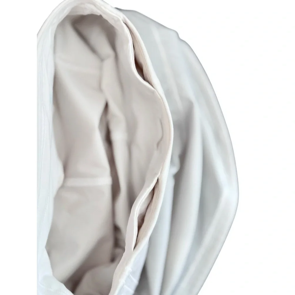 Lululemon White Tiered Tennis Skirt 0 Athletic Sporty-Y2K Boho Mini Skirt